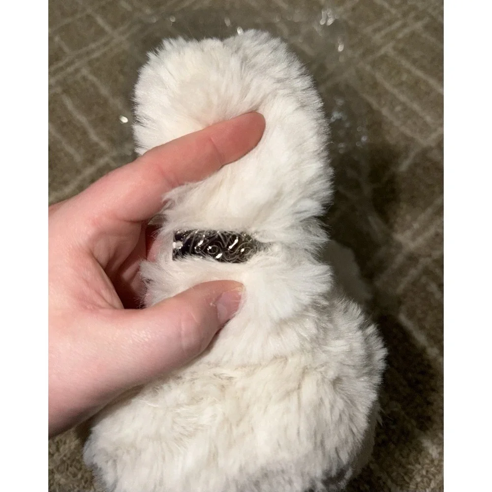 Lola Blankets Earmuffs Lola Luxe Faux Fur Cozy Antique Pearl Earmuff One Size